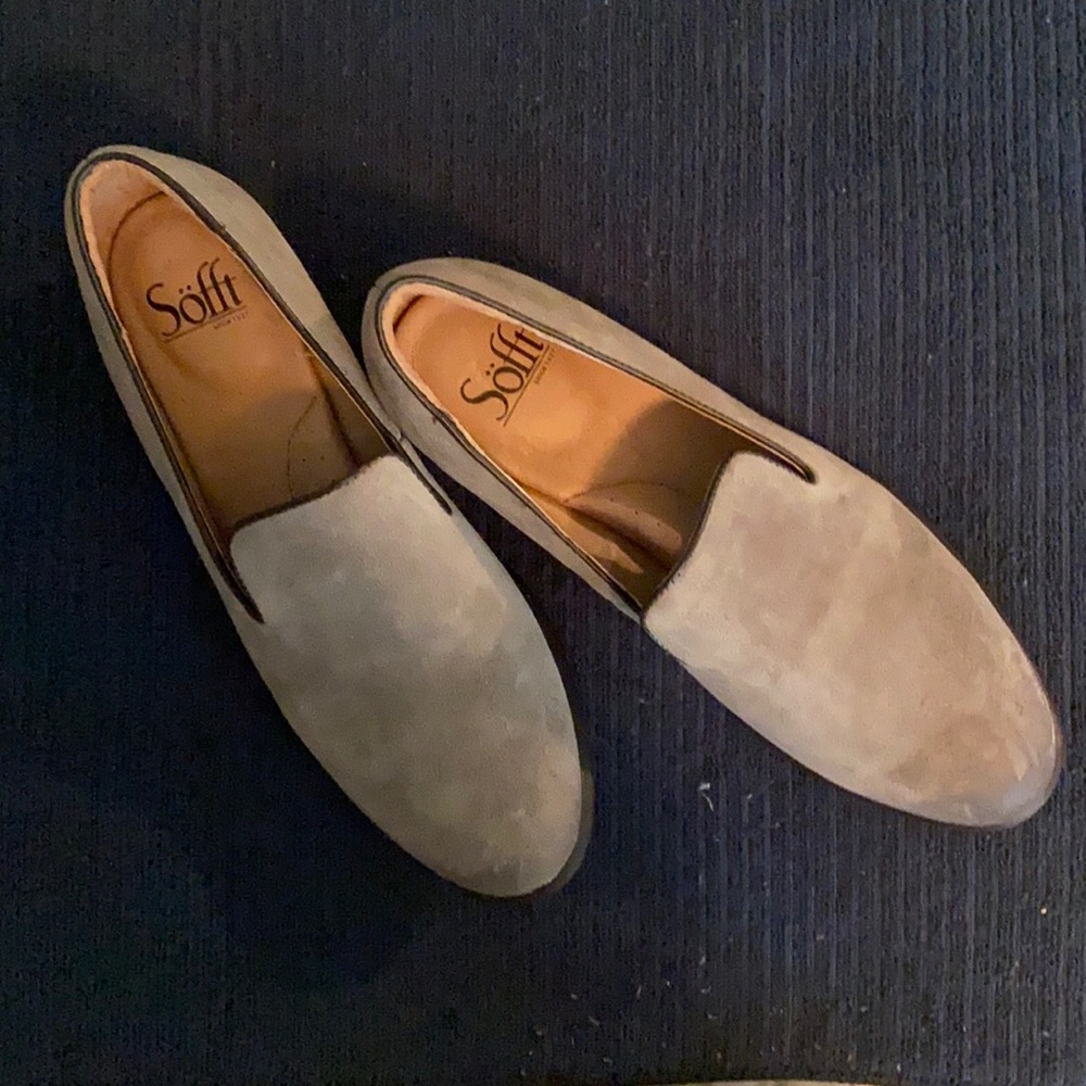 Suede Sofft brand loafers